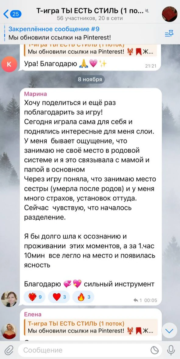 Отзыв участницы 7